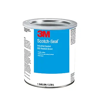 3M Kleb- und Dichtmasse auf Nitrilkautschukbasis 800, Rot-Braun, 3.785 L