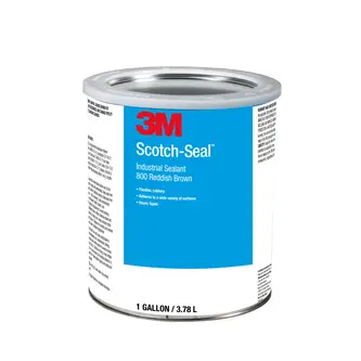 3M Kleb- und Dichtmasse auf Nitrilkautschukbasis 800, Rot-Braun, 3.785 L