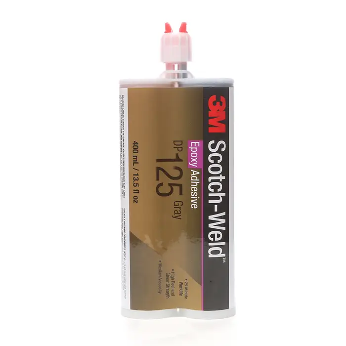 3M Scotch-Weld 2-Komponenten-Konstruktionsklebstoff auf Epoxidharzbasis 125, Grau, Part A, 5 Gallon Pail, Drum