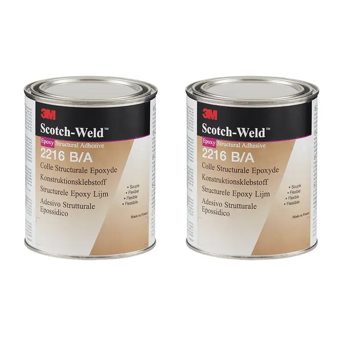 3M Scotch-Weld 2-Komponenten-Konstruktionsklebstoff auf Epoxidharzbasis DP2216, Grau, Teil B/A, 1.6 L