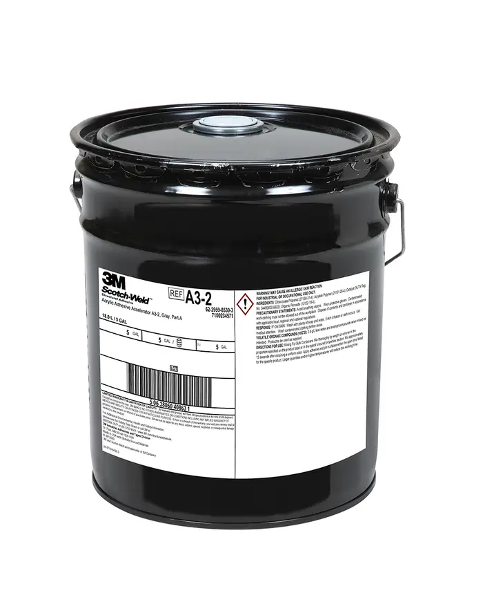 3M Scotch-Weld Acrylat Klebstoffaktivator A3-2, Grau, Teil A, 18.9 L