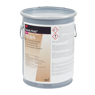 3M Scotch-Weld 2-Komponenten-Konstruktionsklebstoff auf Epoxidharzbasis DP410, Beige, Teil B, 20 L