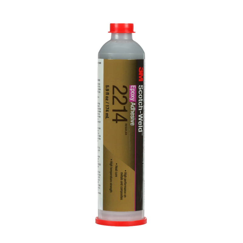 3M Scotch-Weld 1-Komponenten-Konstruktionsklebstoff auf Epoxidharzbasis 2214 Regular, Grau, 177 ml