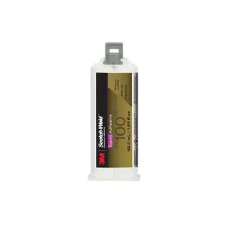3M Scotch-Weld 2-Komponenten-Konstruktionsklebstoff auf Epoxidharzbasis DP100NS, Transluzent, 48.5 ml