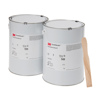 3M Scotchcast 251 Epoxid-Flüssigharz, Braun, Teil A+B, 0,45 kg