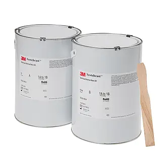 3M Scotchcast 251 Epoxid-Flüssigharz, Braun, Teil A+B, 0,45 kg