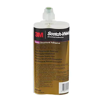 3M Scotch-Weld 2-Komponenten-Konstruktionsklebstoff auf Epoxidharzbasis 7260FC NS, Schwarz, Teil B/A , 400 ml