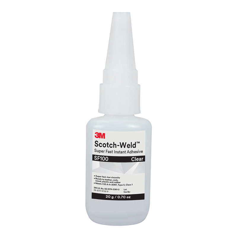 3M Scotch-Weld Cyanacrylat-Klebstoff SF100, Transparent, 500 g