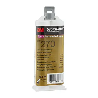 3M Scotch-Weld 2-Komponenten-Konstruktionsklebstoff auf Epoxidharzbasis DP270 Schwarz, 48.5 ml