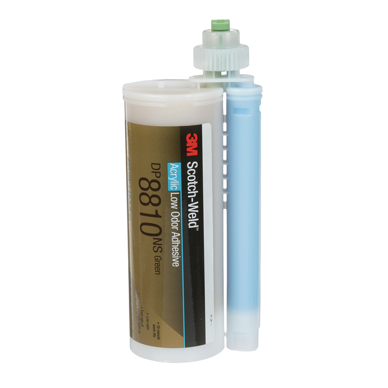 3M Scotch-Weld 2-Komponenten-Konstruktionsklebstoff auf Acrylatbasis DP8810NS, Grün, 490 ml