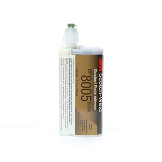 3M Scotch-Weld 2-Komponenten-Konstruktionsklebstoff auf Acrylatbasis DP8005 Off-white, Transluzent, 490 ml