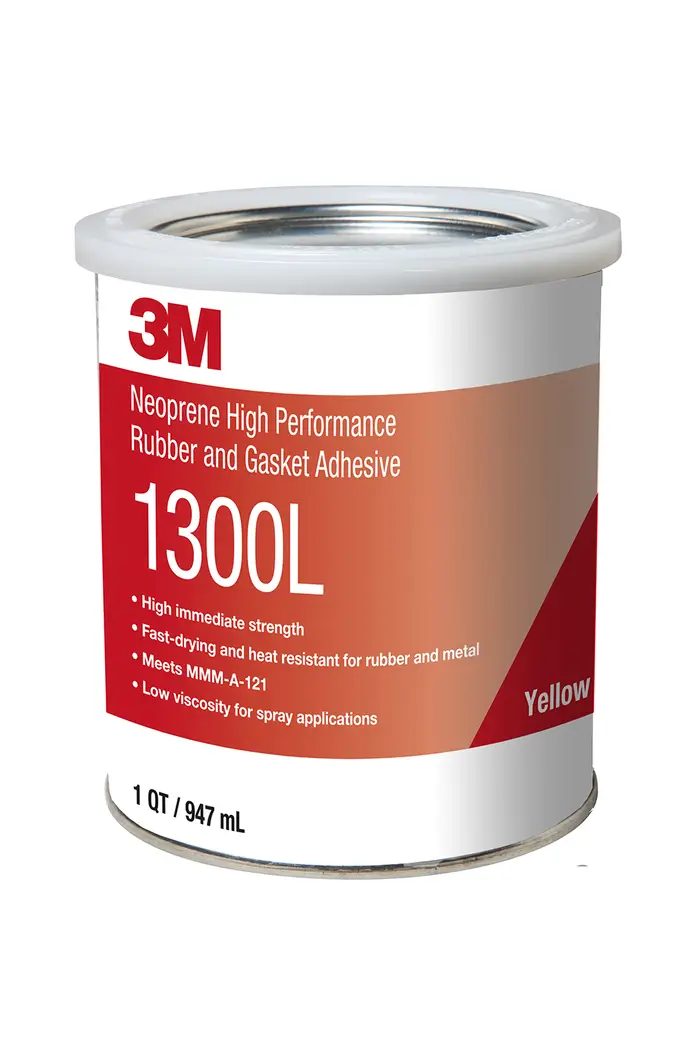 3M Lösemittelklebstoff auf Polychloroprenbasis 1300, Gelb, 1 L