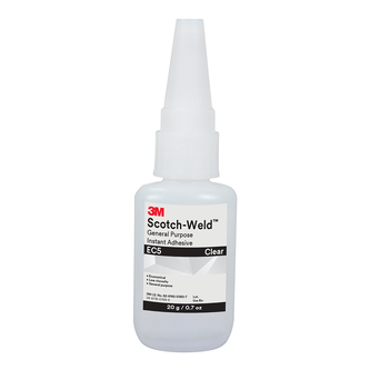 3M Scotch-Weld Cyanacrylat-Klebstoff EC5, Klar, 100 g