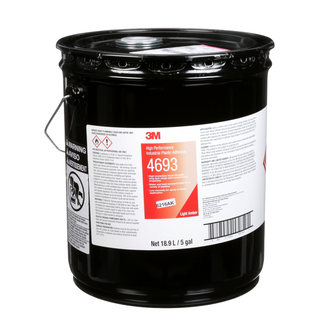 3M Lösemittelklebstoff auf Basis Synthetischer Elastomere 4693, Transparent, 18.92 L