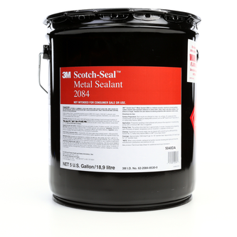 3M Scotch-Seal Dichtmasse für Metalle 2084, Silver, 18.9 L