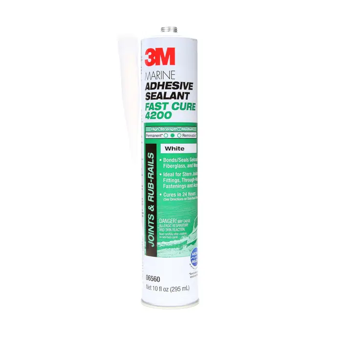 3M Marine Kleb- und Dichtmasse auf Poyurethanbasis 4200FC, Schwarz, 310 ml