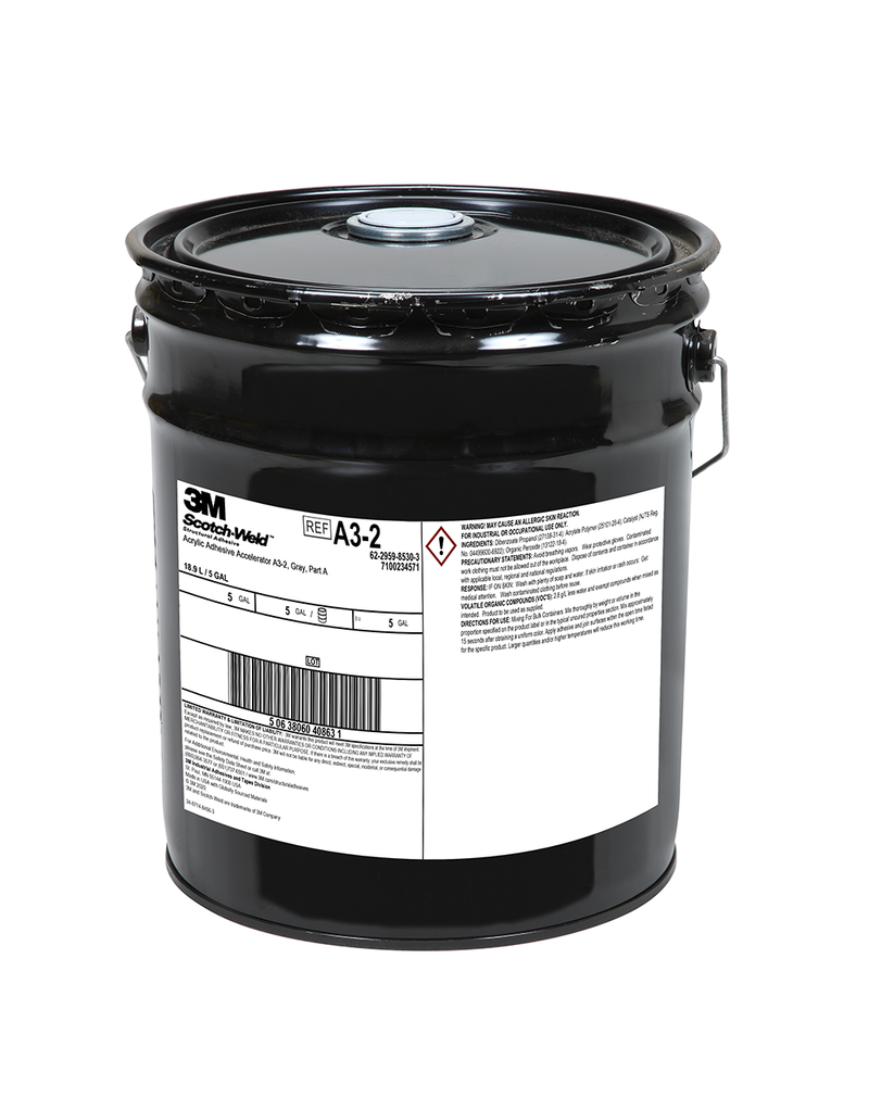 3M Scotch-Weld Acrylat Klebstoffaktivator A3-2, Grün, Teil A, 3.78 L