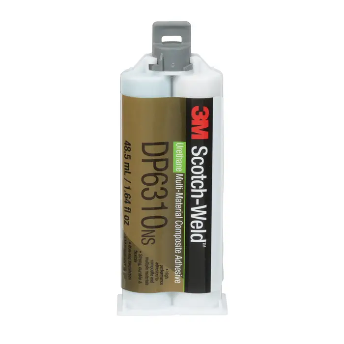 3M Scotch-Weld 2-Komponenten-Konstruktionsklebstoff auf Polyurethanbasis DP6310NS, Grün, 48.5 ml