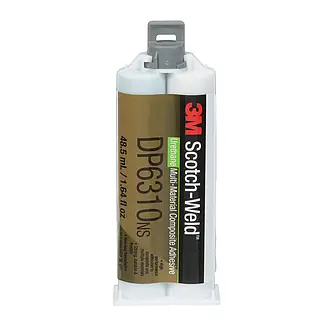 3M Scotch-Weld 2-Komponenten-Konstruktionsklebstoff auf Polyurethanbasis DP6310NS, Grün, 48.5 ml