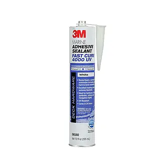 3M Marine Kleb- und Dichtmasse auf Basis Silan-modifizierter Polymere 4000UV, Weiß, 295 ml