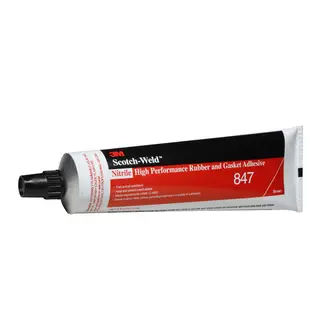 3M Lösemittelklebstoff auf Nitrilkautschukbasis 847, Braun, 150 ml
