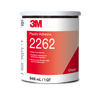 3M Kunststoffkleber 2262, Transparent, 946 ml