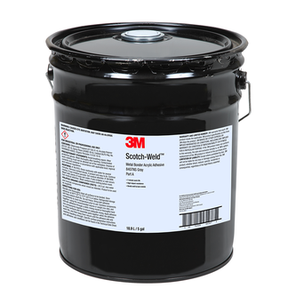 3M Scotch-Weld 2-Komponenten Konstruktionsklebstoff auf Acrylatbasis DP8407NS, Grau, Teil B, 18.9 L