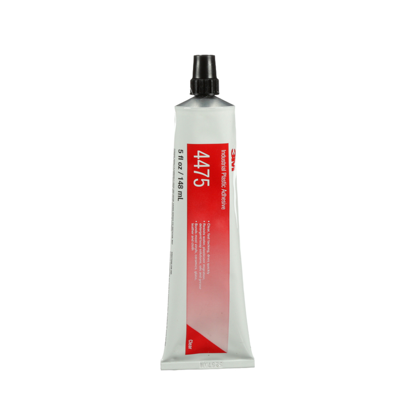 3M Industrieller Kunststoffkleber 4475, Transparent, 148 ml