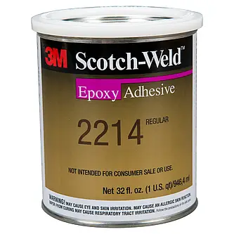 3M Scotch-Weld 1-Komponenten-Konstruktionsklebstoff auf Epoxidharzbasis 2214 Regular, Grau, 946 ml