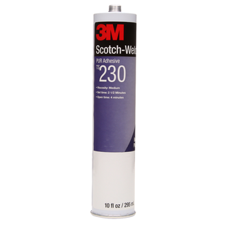 3M Scotch-Weld Reaktiver PUR Schmelzklebstoff TS230, Off-white, 295 ml