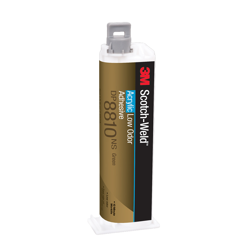 3M Scotch-Weld 2-Komponenten-Konstruktionsklebstoff auf Acrylatbasis DP8810NS, Grün, 45 ml