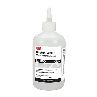 3M Scotch-Weld Cyanacrylat-Klebstoff MC100, Transparent, 500 g