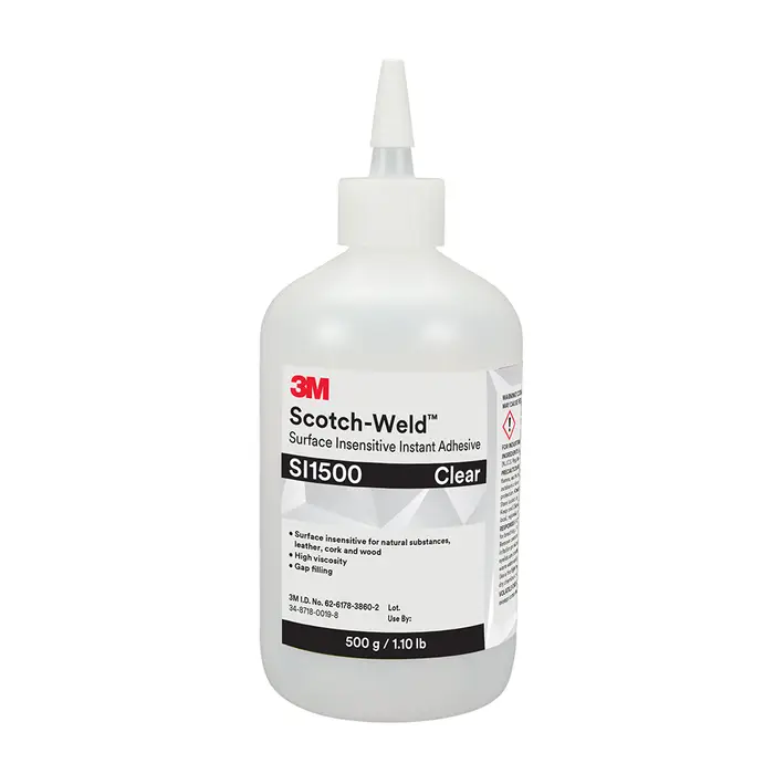 3M Scotch-Weld Cyanacrylat-Klebstoff SI1500, Transparent, 10 x 20 g