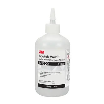 3M Scotch-Weld Cyanacrylat-Klebstoff SI1500, Transparent, 10 x 20 g