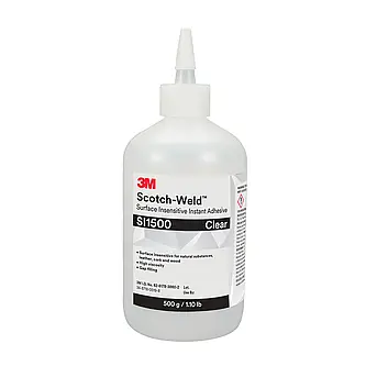 3M Scotch-Weld Cyanacrylat-Klebstoff SI1500, Transparent, 10 x 20 g