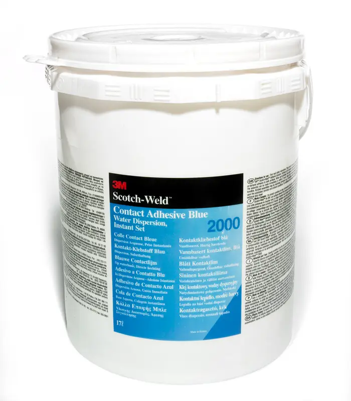 3M Fastbond Dispersionsklebstoff auf Polychloroprenbasis 2000NF, Blau, Part B, 17 L