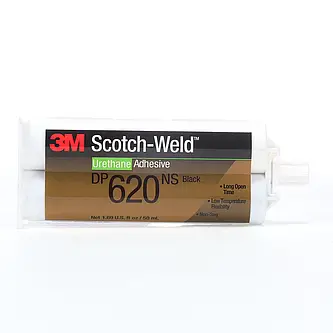 3M Scotch-Weld 2-Komponenten-Konstruktionsklebstoff auf Polyurethanbasis DP620NS, Schwarz, 48.5 ml