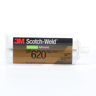 3M Scotch-Weld 2-Komponenten-Konstruktionsklebstoff auf Polyurethanbasis DP620NS, Schwarz, 48.5 ml