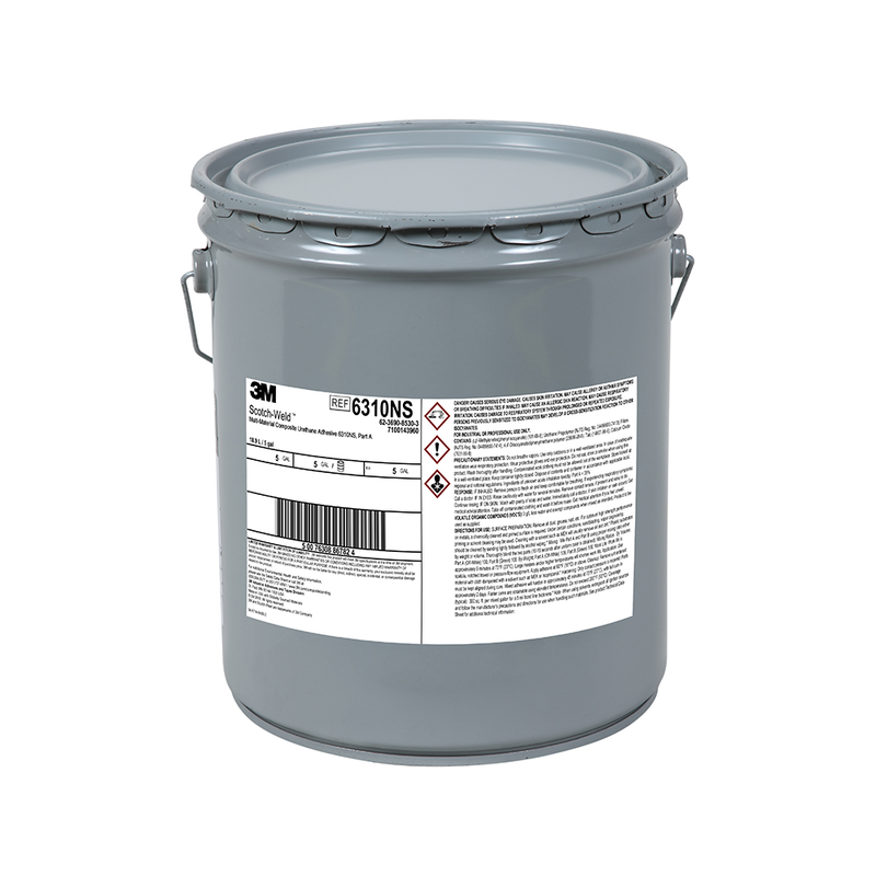 3M Scotch-Weld 2-Komponenten-Konstruktionsklebstoff auf Polyurethanbasis DP6310NS, Grün, Teil A, Aktivator, 18.9 L