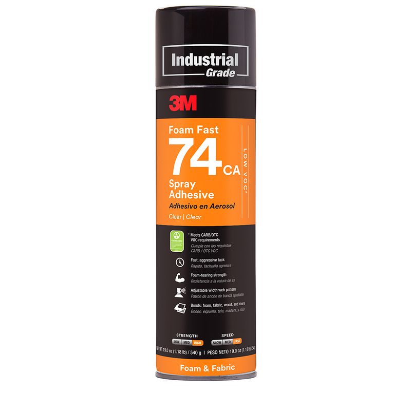 3M Sprühklebstoff auf Basis Synthetischer Elastomere FoamFast 74, Orange, 500 ml