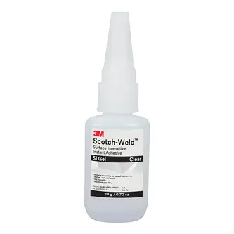 3M Scotch-Weld Sekundenkleber SIGel, Klar, 20 x 20 g
