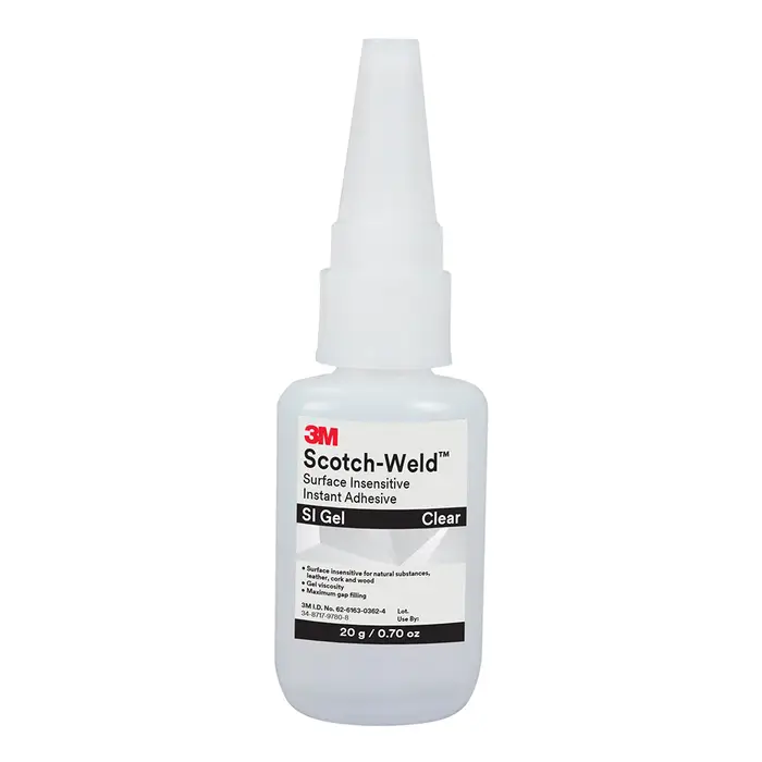 3M Scotch-Weld Sekundenkleber SIGel, Klar, 20 x 20 g
