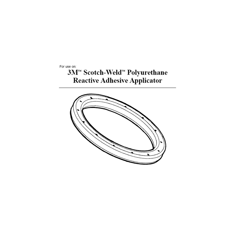 3M Scotch-Weld Auftragsgerät und Zubehör für Reaktive Schmelzklebstoffe PUR 250, 1 st