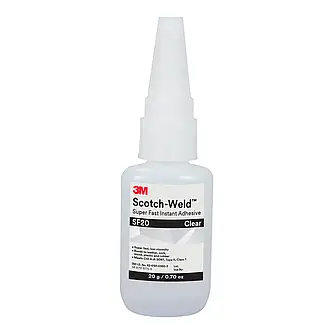 3M Scotch-Weld Cyanacrylat-Klebstoff SF20, Transparent, 20 g