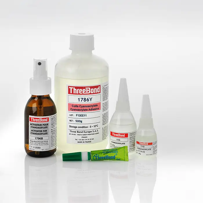 Three Bond 1747 - Cyanacrylat-Gel (thixotrop) - 500 g Flasche