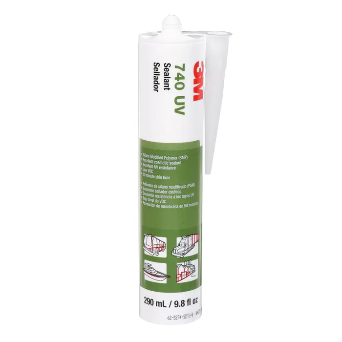 3M Kleb- und Dichtmasse auf Basis Silan-modifizierter Polymere 740UV, Weiß, 290 ml