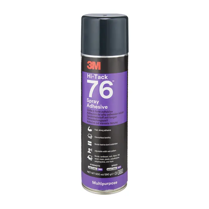 3M Sprühklebstoff auf Basis Synthetischer Elastomere Hi-Tack 76, Beige, 500 ml