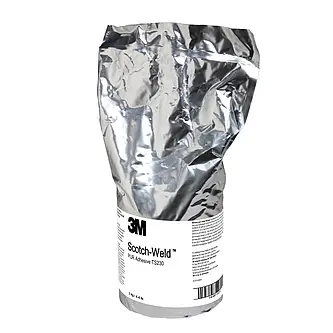 3M Scotch-Weld Reaktiver PUR Schmelzklebstoff TS230, Schwarz, 2 kg