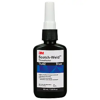 3M Scotch-Weld Anaerober Klebstoff zur Schraubensicherung TL42, 50 ml