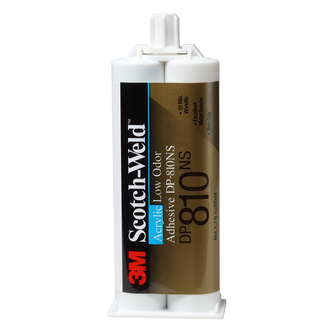 3M Scotch-Weld 2-Komponenten-Konstruktionsklebstoff auf Acrylatbasis DP810NS, Tan, 48.5 ml Duo-Pak